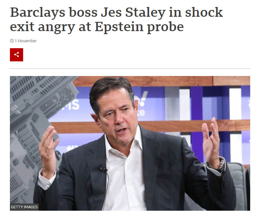 ジェス・ステイリー辞任のニュース